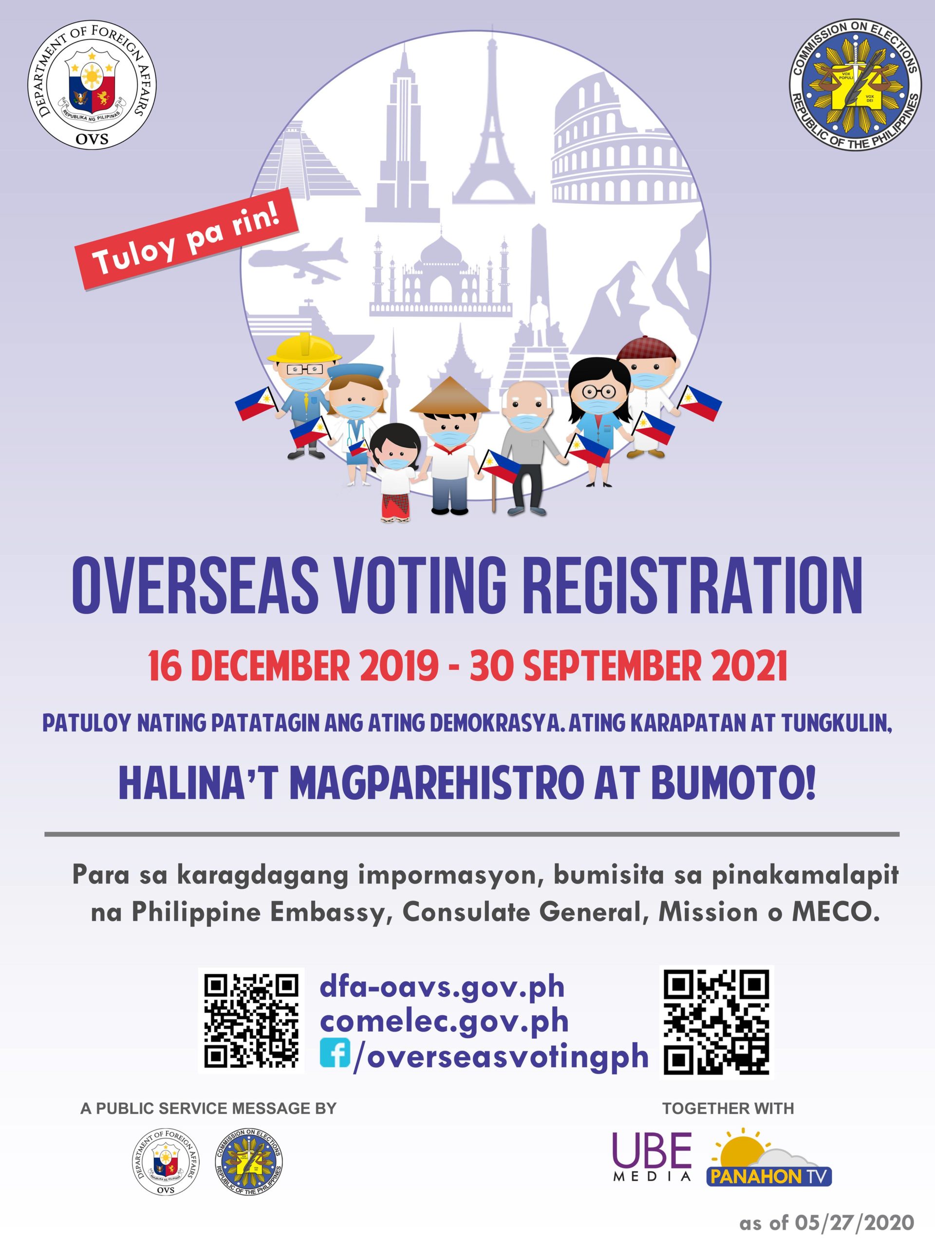 Overseas Voting Vancouver Philippines Consulate General