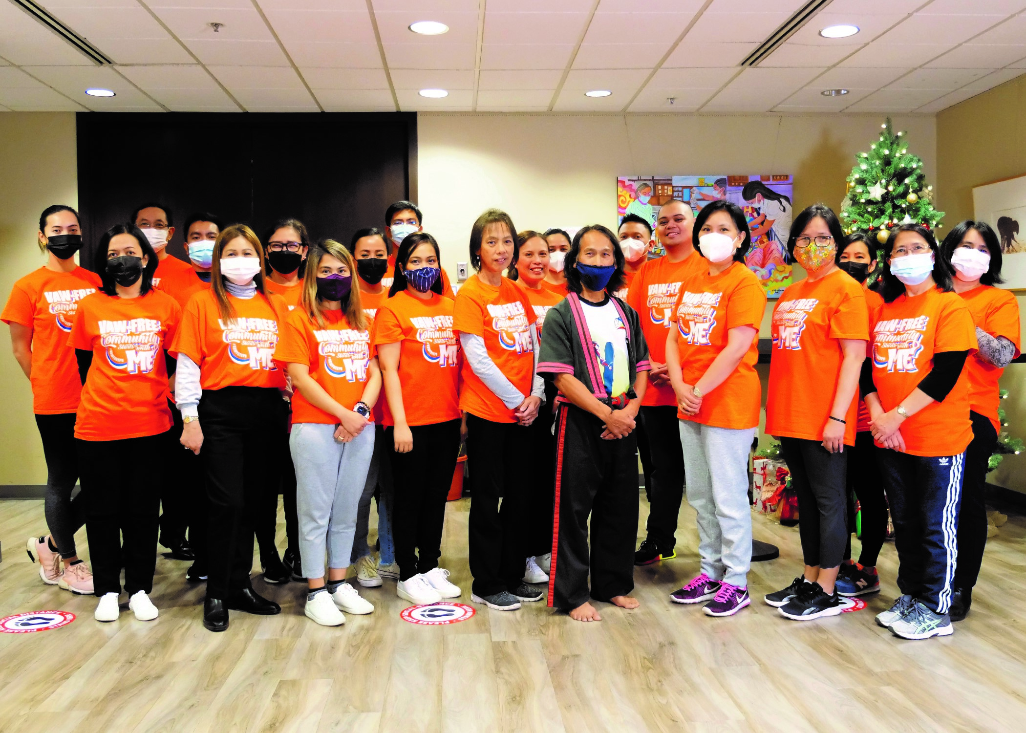 PH Consulate General in Vancouver Organizes Krav Maga Self-Defense Session in support of end VAW campaign