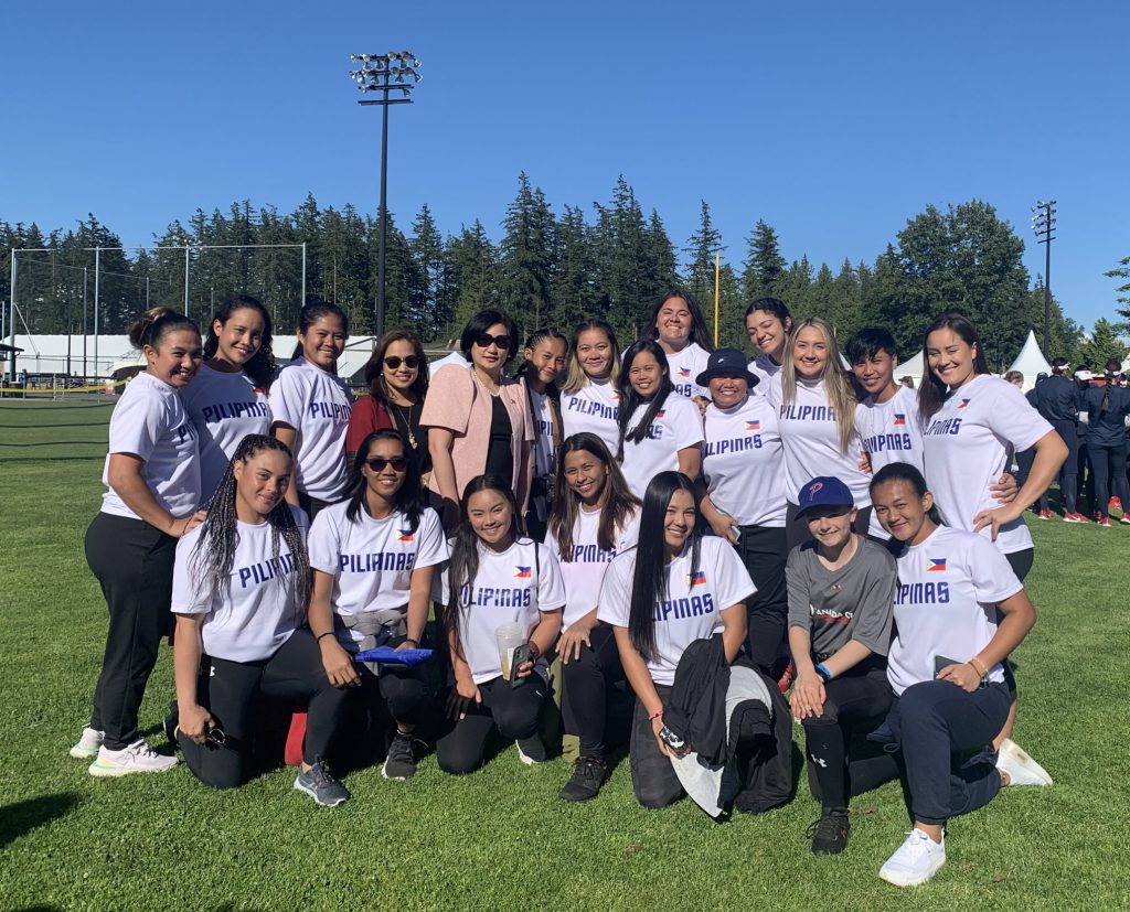 Philippine Women’s Softball Team Competes in Canada Vancouver
