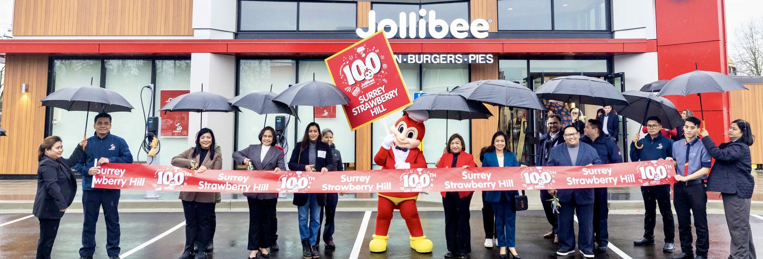 Jollibee Celebrates Milestone with the Inauguration of its 100th Store  in North America & 4th Store in British Columbia