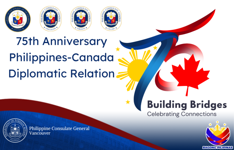 Celebrating 75 Years of Philippines-Canada Diplomatic Relations ...