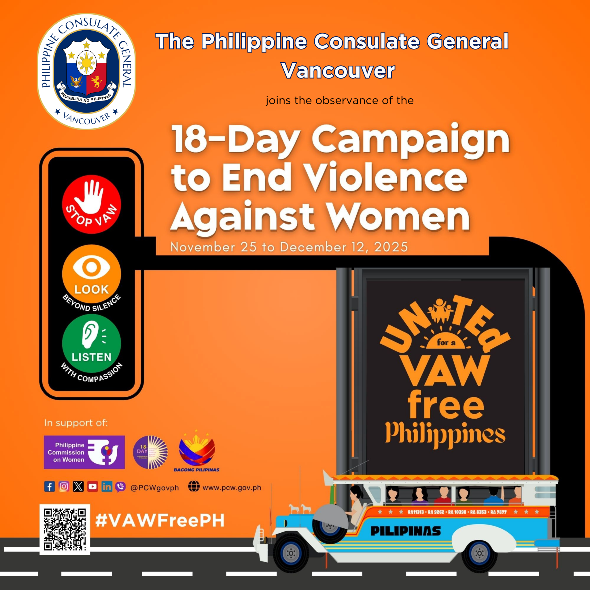 2025 18-Day Campaign to End Violence Against Women - Philippine ...
