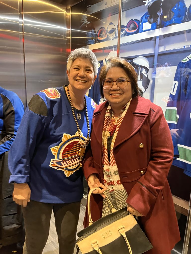 Philippine Consul General Attends Inaugural Filipino Heritage Night Hosted by Vancouver Canucks at Rogers Arena