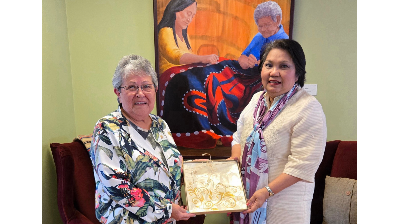 PH Consul General calls on Yukon Commissioner Adeline Webber